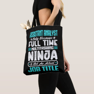 Bolso De Tela Técnicas para el cargo de asistente de analista mu