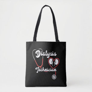 Bolso De Tela Técnico de diálisis Enfermera técnica de nefrol