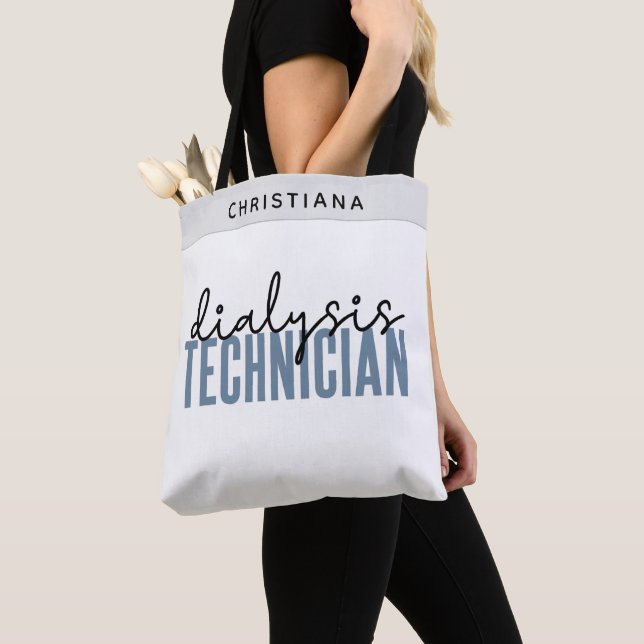 Bolso De Tela Técnico de diálisis personalizado | Regalos tecnol (Detalle)