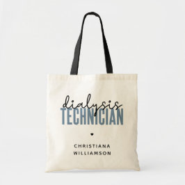 Bolso De Tela Técnico de diálisis personalizado | Regalos tecnol
