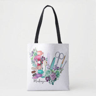 Bolso De Tela Técnico de Uñas Personalizado