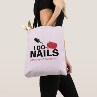 Bolso De Tela Técnico de uñas personalizado