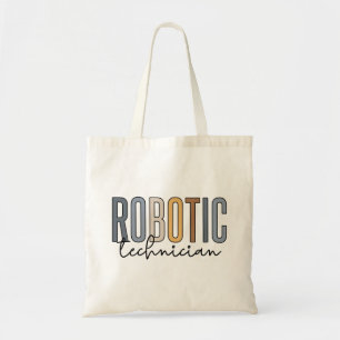Bolso De Tela Técnico Robótico Robotic Tech