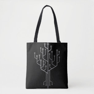 Bolso De Tela Tecnología de ingeniero de códigos de programador