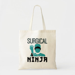 Bolso De Tela Tecnólogo técnico quirúrgico Ninja Scrub