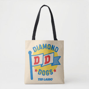 Bolso De Tela Ted Lasso   Diamond Dogs Pennant Graphic