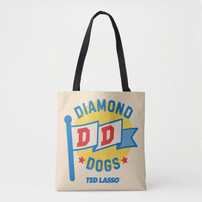 Bolso De Tela Ted Lasso | Diamond Dogs Pennant Graphic (Anverso)