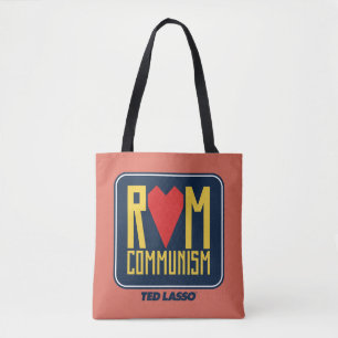 Bolso De Tela Ted Lasso Gráfico del Comunismo Rom