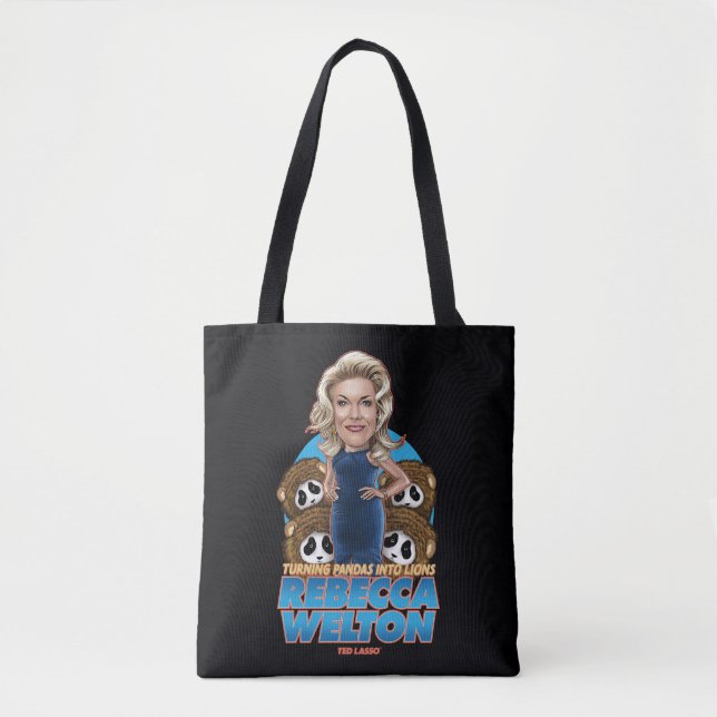 Bolso De Tela Ted Lasso | Rebecca Welton Bobblehead (Anverso)