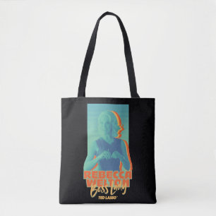 Bolso De Tela Ted Lasso   Rebecca Welton Boss Lady Graphic