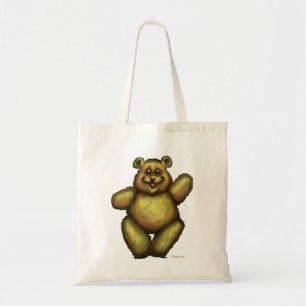 Bolso De Tela Teddy Bear