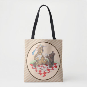 Bolso De Tela Teddy Bear Picnic