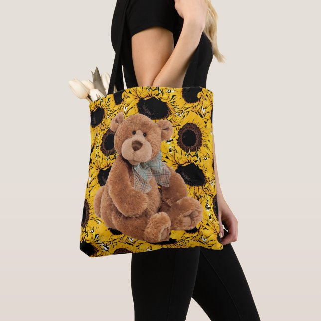 Bolso De Tela Teddy BearTote (Detalle)