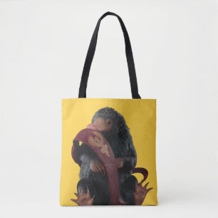 Bolso De Tela Teddy Con El Gráfico De Tie