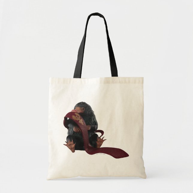 Bolso De Tela Teddy Con El Gráfico De Tie (Frente)
