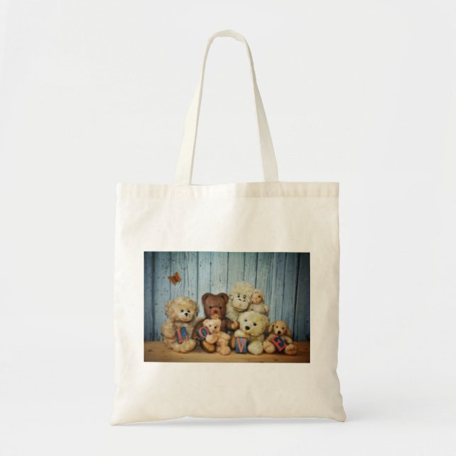 Bolso De Tela Teddy mit Freunde (Frente)