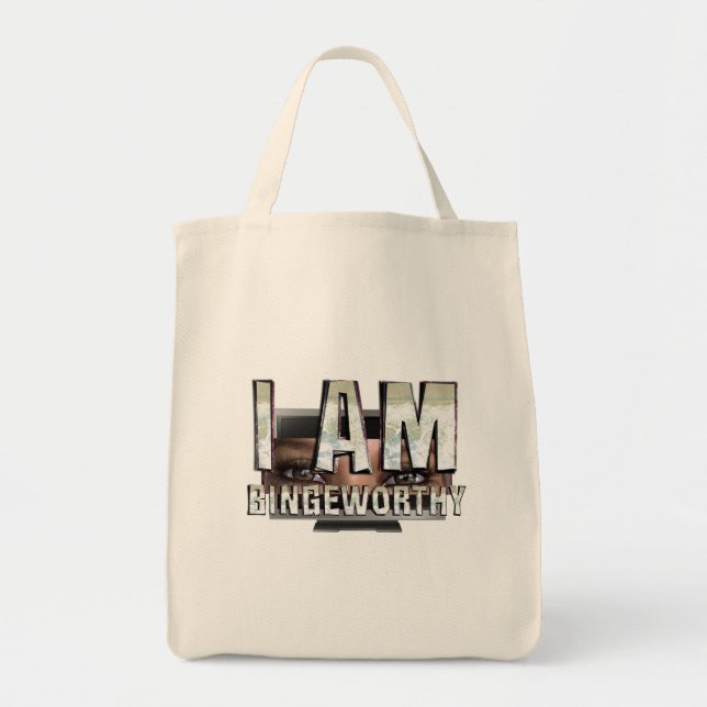 Bolso De Tela TEE I Am Bingeworthy (Frente)