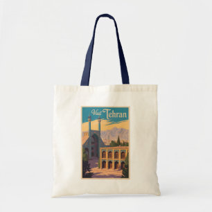 Bolso De Tela Teherán Irán Viajes del Ilustracion del Palacio de