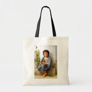 Bolso De Tela Tejido chica, Bouguereau