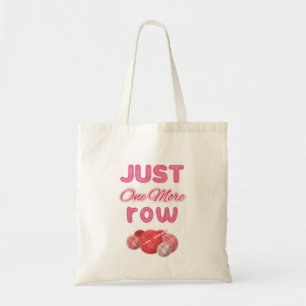 Bolso De Tela Tejido Rosa Solo Una Fila Más
