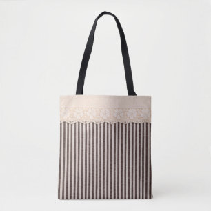 Bolso De Tela Tejido textil y encaje para fondo