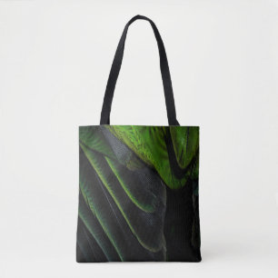 Bolso De Tela Tejidos de chapa verde y negro
