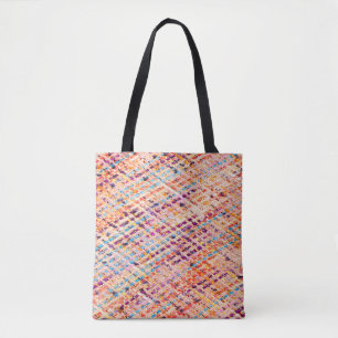 Bolso De Tela Tejidos de textura de tela de un hilo grande