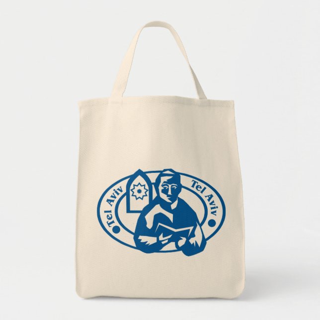 Bolso De Tela Tel Aviv (Frente)