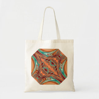 Bolso De Tela Tela azteca. Modelo tribal