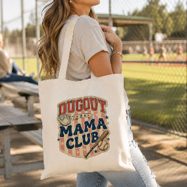 Bolso De Tela Tela de Mamá del Dugout Vintage Club de Béisbol