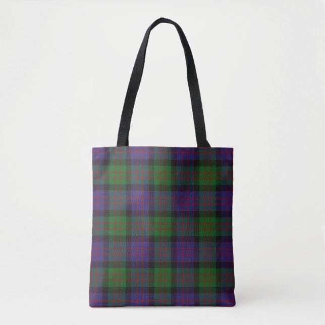 Bolso De Tela Tela escocesa de tartán escocesa de MacDonald (Anverso)