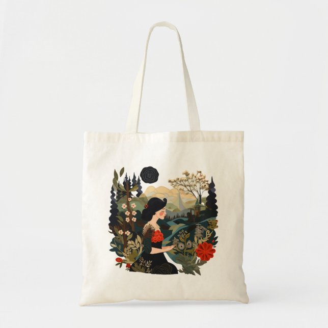 Bolso De Tela Tela y creatividad (Frente)