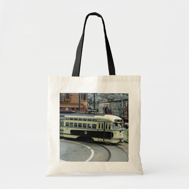 Bolso De Tela Teleférico de San Francisco (Frente)