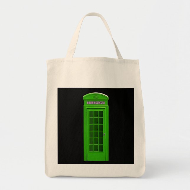 Bolso De Tela Teléfono de Londres - Inglaterra (Frente)