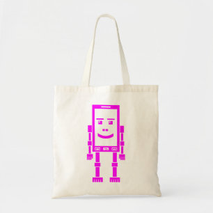 Bolso De Tela Teléfono Robo - Magenta
