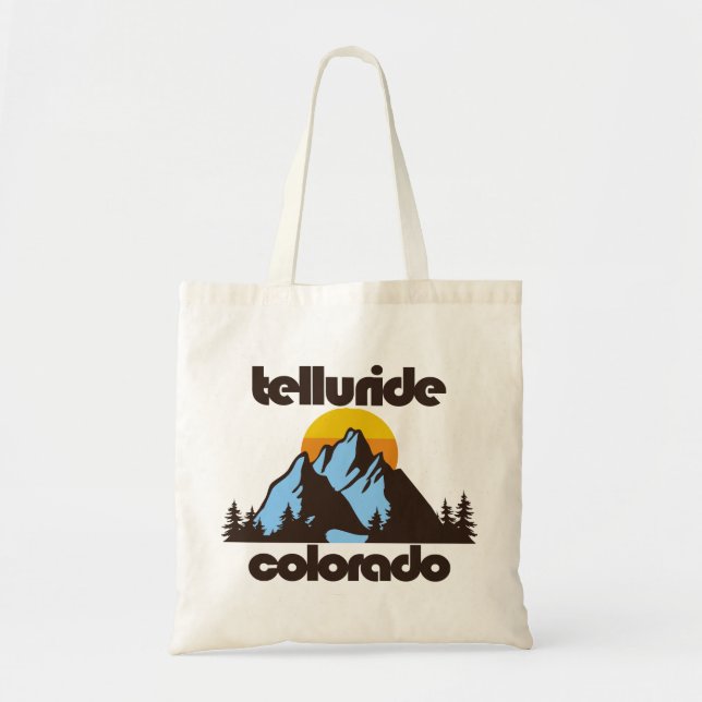 Bolso De Tela Telluride, Colorado (Frente)