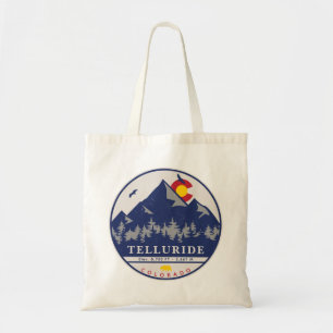 Bolso De Tela Telluride Colorado Retro Sunset Skyers