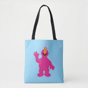 Bolso De Tela Telly Monster de Barrio Sésamo