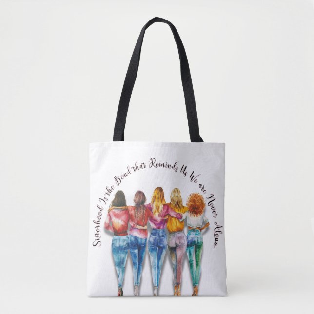 Bolso De Tela Tema de la hermandad (Anverso)