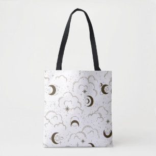 Bolso De Tela Tema de la Luna Celestial