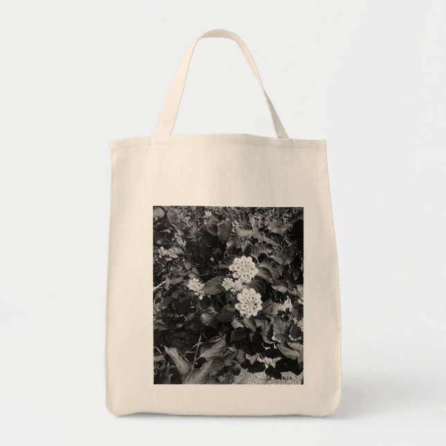 Bolso De Tela Tema de nostalgia floral (Frente)