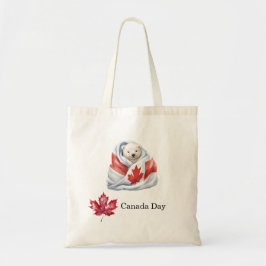 Bolso De Tela Tema del Día de Canadá