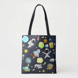 Bolso De Tela Tema del espacio ultraterrestre en Guay - Astronau