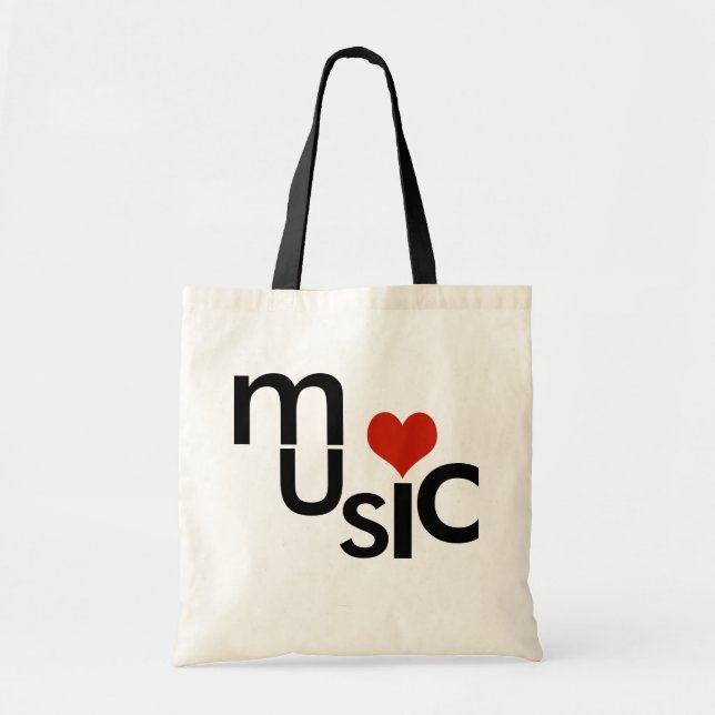 Bolso De Tela tema musical de amor (Frente)