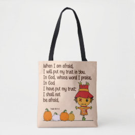 Bolso De Tela Temeroso cuando tengo miedo