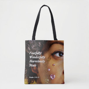 Bolso De Tela TEMIENTEMENTE MARAVILLOSA HIZO cristiana a la muje