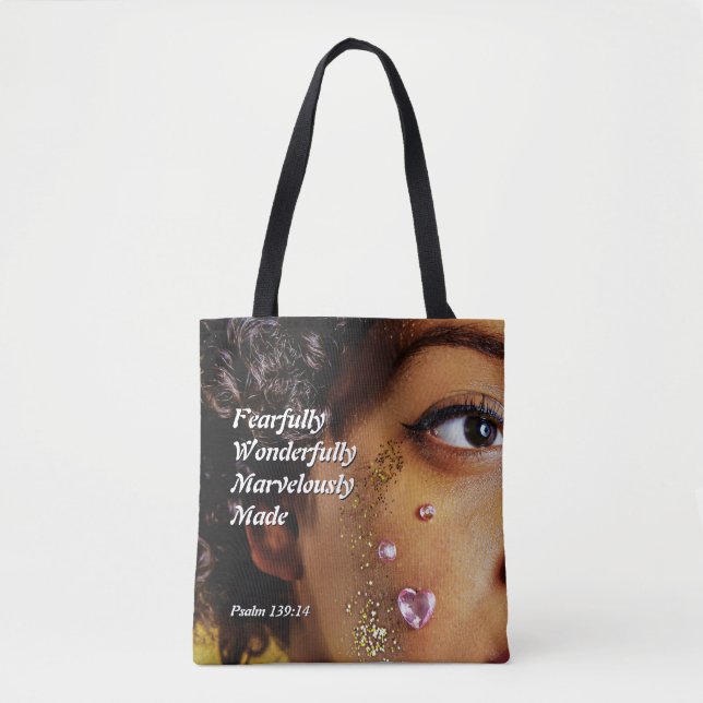 Bolso De Tela TEMIENTEMENTE MARAVILLOSA HIZO cristiana a la muje (Anverso)