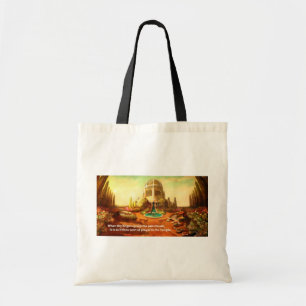 Bolso De Tela Templo del cepillo