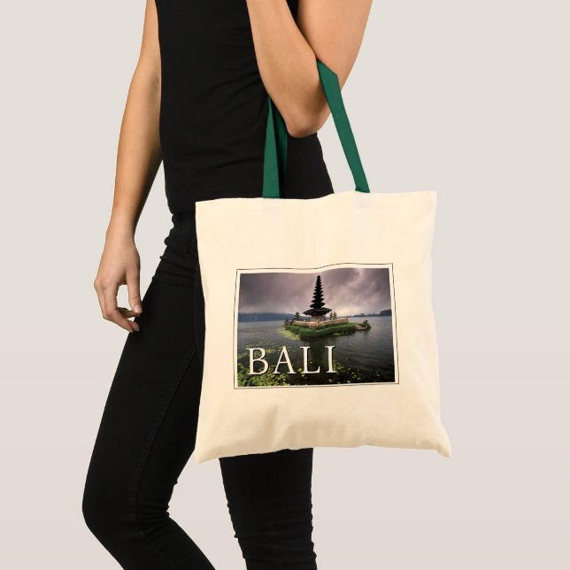 Bolso De Tela Templo Ulun Danu | Bali, Indonesia (Anverso (producto))