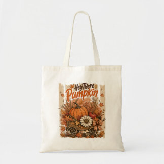 Bolso De Tela Temporada de Calabaza Acogedora Estética de Otoño